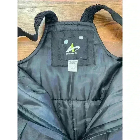 Athletec Boy Girl Snowbib/Snowsuit Skisuit, sz XS (4/5) - Picture 4 of 5